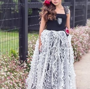 Dollcake Tea Rose Ruffle Frock

Size 14